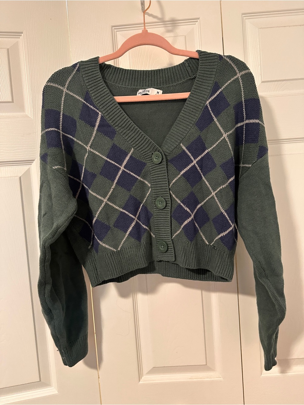 Hollister Argyle Cardigan